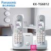 【Panasonic 國際牌】DECT 節能數位無線電話-時尚銀(KX-TG6812)