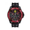 【Ferrari 法拉利】XX KERS方格旗錶盤設計橡膠腕錶-熱血紅/FA0830310/台灣總代理公司貨享兩年保固