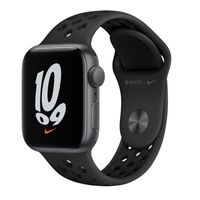 Apple Watch Nike+ SE 44MM GPS 2021 太空灰鋁錶殼配黑Nike運動錶帶