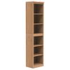 特力屋萊特 組合式書櫃 淺木櫃/淺木層板4入 40x30x174.2cm