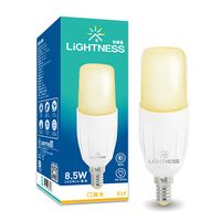 LiGHTNESS LED燈泡 8.5W 黃光E14