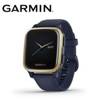 【GARMIN】VENU SQ Music GPS 智慧腕錶-藏青藍