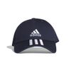 ADIDAS BBALL 3S CAP CT 藍色 三線 運動 57-60 訓練 棒球帽 GE0750【Feel 9s】