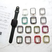 蘋果 iwatch 全系列 S7錶帶 S6錶帶 S5錶帶 38/42/40/44/41/45mm 黑邊錶殼 手錶 保護殼 Apple Watch Series