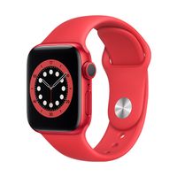 Apple Watch S6 GPS, 40mm PRODUCT(RED) Aluminium Case with PRODUCT(RED) Sport Band
