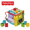 Fisher-Price 費雪 可愛動物積木盒/多功能玩具盒