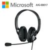 Microsoft微軟 LifeChat LX-3000耳機麥克風 黑(JUG-00017)