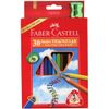 輝柏 Faber-Castell 大三角油性彩色鉛筆 30色 附削筆器 (16-116538-30)