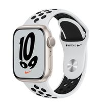 Apple Watch Nike S7 GPS 41mm - 星光色鋁金屬錶殼；Nike運動型錶帶(MKN33TA/A)