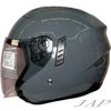 M2R FR-1 FR1 素色 水泥灰 內置遮陽鏡片 3/4 半罩安全帽