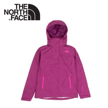 The North Face 女 Gore-tex 防風防水兩件式羽絨外套 海島綠 CUF1 保暖外套