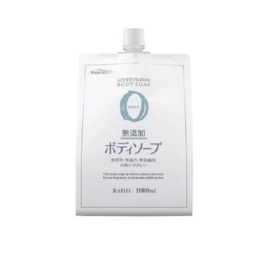 日本【熊野油脂】PharmaACT無添加沐浴乳 1000ml補充包