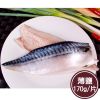 新鮮市集 人氣挪威薄鹽鯖魚片(170g/片)