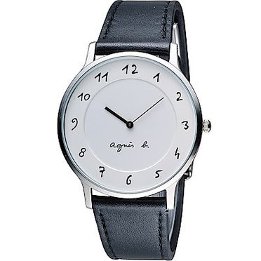 agnes b.簡約時尚皮帶腕錶 (BJ5004X1)