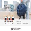 【Shupatto】S436 日本 扇形秒收摺疊後背包 收納包 購物袋