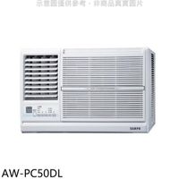 聲寶變頻左吹窗型冷氣8坪AW-PC50DL