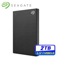 Seagate Backup Plus Slim 2TB USB3.0 2.5吋行動硬碟-黑