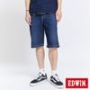 EDWIN EJ3冰玉寬鬆短褲(酵洗藍)-男款