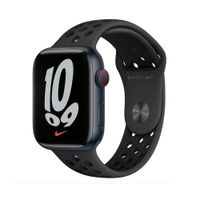 Apple Watch Nike+ S7 LTE 45MM 午夜色鋁錶殼配黑運動錶帶