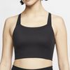 【現貨】Nike Swoosh Luxe 女裝 運動內衣 中度支撐 排汗 隱藏式襯墊 美背 黑【運動世界】CJ0545-010