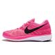 Nike 慢跑鞋 Wmns Flyknit Lunar 3 桃紅 橘 女鞋 編織鞋面 【ACS】 698182-603