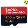 SanDisk 256GB 256G microSDXC【Extreme Pro 170MB/s】microSD micro SD SDXC UHS U3 4K V30 A2 SDSQXCZ-256G 記憶卡