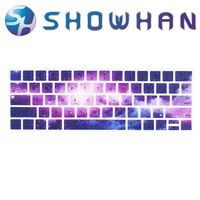 【SHOWHAN】Apple MacBook Pro Touch Bar 13吋英文鍵盤膜 星空2號