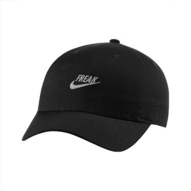 NIKE GIANNIS NK H86 CAP FREAK 棒球帽 老帽 CW5921010 黑色【iSport愛運動】