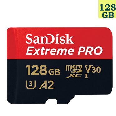 SanDisk 128GB 128G microSDXC【Extreme Pro 170MB/s】microSD micro SD SDXC UHS U3 4K V30 A2 C10 SDSQXCY-128G 手機記憶卡