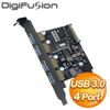 伽利略 PCI-E USB 3.0 4 Port 擴充卡(PTU304B)