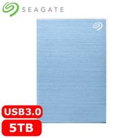 Seagate希捷 One Touch 5TB 2.5吋行動硬碟 冰川藍 (STKZ5000402)