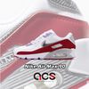 Nike 慢跑鞋 Wmns Air Max 90 白 紅 女鞋 漆皮設計 氣墊 運動鞋 CU3004-176 【ACS】