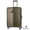 【BENTLEY】29吋PC+ABS 升級鋁框拉桿輕量行李箱-鈦金綠