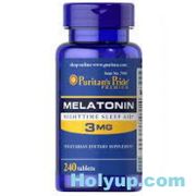 【NATROL】Melatonin 褪黑激素 3mg 240粒