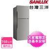 【SANLUX 台灣三洋】168L 雙門定頻電冰箱 福利品(SR-C168B)