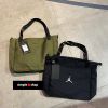 【Simple Shop】NIKE JORDAN 手提包 側背包 單肩包 運動手提袋 黑色 軍綠 JD2043022GS