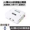 AV轉HDMI轉換器(HDMI-107)(AD-4)