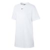Nike T恤 NSW Essential 運動休閒 女款 長版 棉質 圓領 基本款 小勾 白 黑 CJ2243100 CJ2243-100
