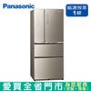 Panasonic國際610L四門變頻玻璃冰箱NR-D611XGS-N含配送+安裝【愛買】