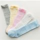 兒童襪子男女寶寶夏季薄款網眼長筒襪0-3歲嬰兒全棉過膝高筒襪