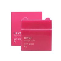 日本 DEMI 提美 UEVO卵殼膜彩色造型積木 粉紅積木髮蠟 80g