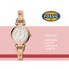 CASIO 時計屋 FOSSIL手錶 ES3745 女錶 石英錶 真皮錶帶 防水 全新 保固 附原廠鐵盒