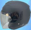 《JAP》M2R FR-1 FR1 素色 消光黑 內置遮陽鏡片 3/4 半罩安全帽