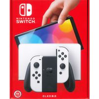 Nintendo Switch OLED款 主機 白色手把配色