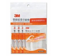 【3M】雙線細滑牙線棒