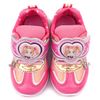童鞋城堡-偶像學園 中大童 印刷針織布輕量電燈運動鞋 ID5208 粉/紫 (共二色)