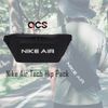Nike 腰包 Air Tech Hip Pack 黑白 斜背包 男女款 包包 基本款【ACS】 DC7354-010