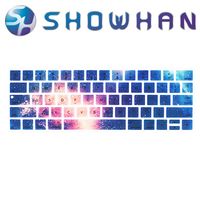 【SHOWHAN】Apple MacBook Pro Touch Bar 13吋英文鍵盤膜 星空1號