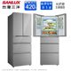 SANLUX台灣三洋420公升五門一級變頻電冰箱 SR-C420EVGF~含拆箱定位+舊機回收 (6折)
