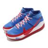 Nike 籃球鞋 KD13 EP 運動 男鞋 明星款 避震 支撐 包覆 球鞋 穿搭 藍 紅 DC0007400 DC0007-400